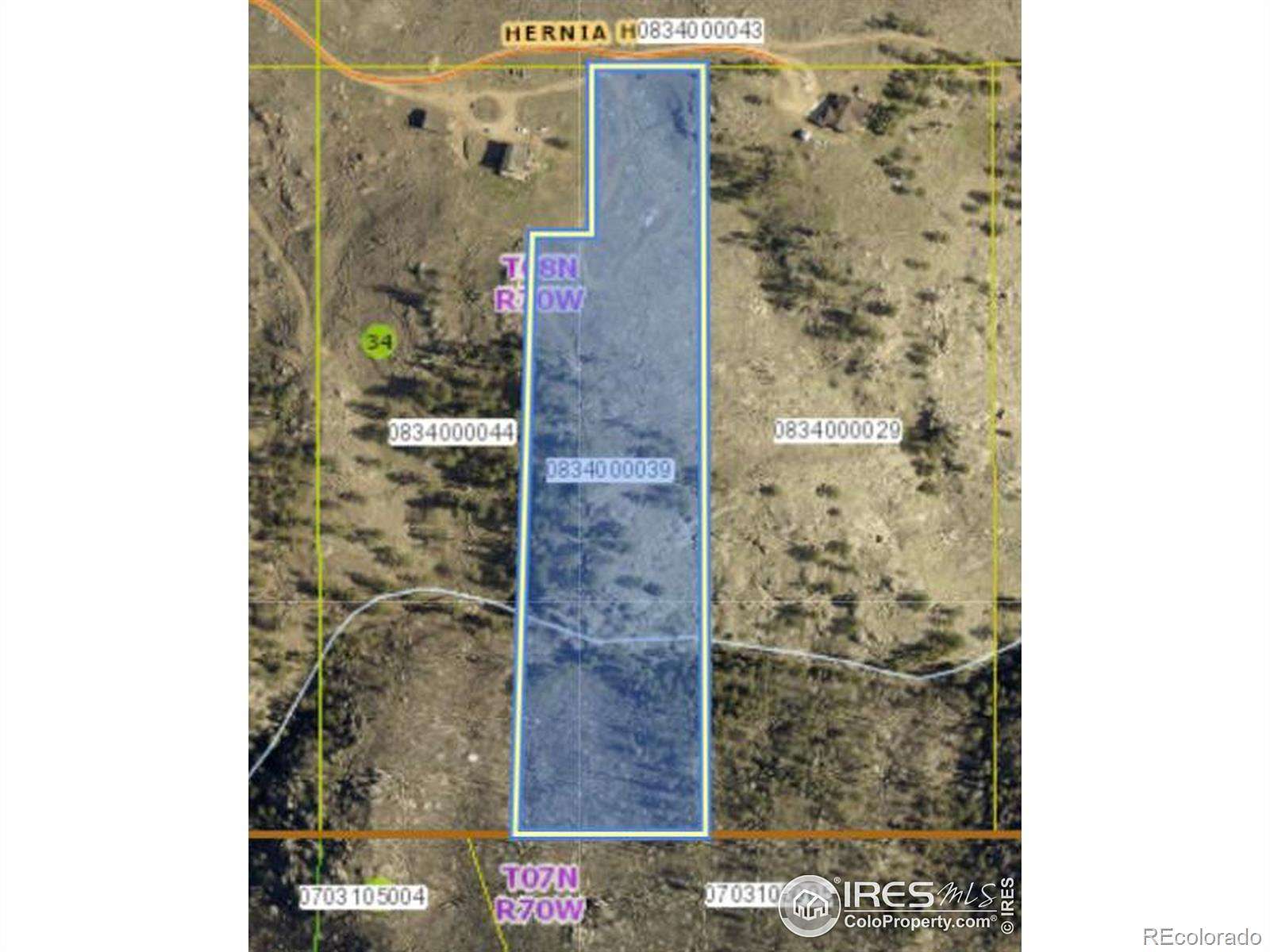 8.44 Acres of Residential Land for Sale in Bellvue, Colorado