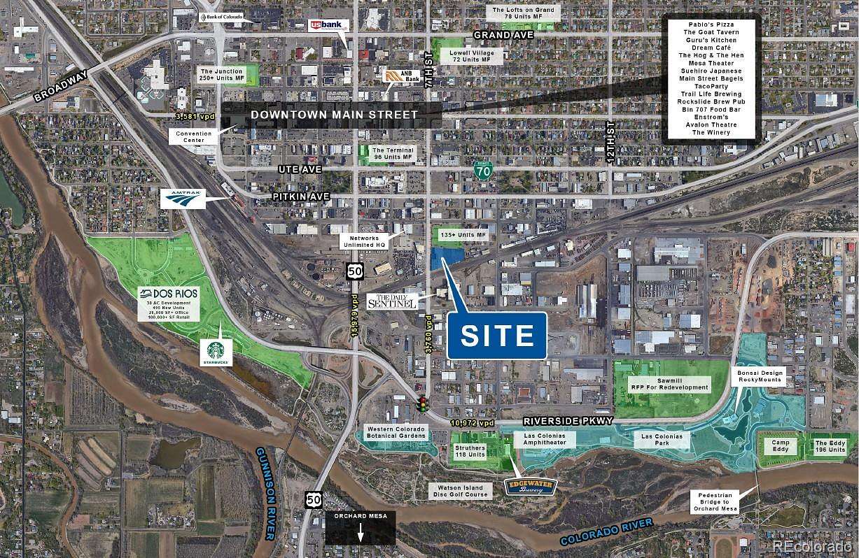 2.6 Acres of Improved Commercial Land for Lease in Grand Junction, Colorado
