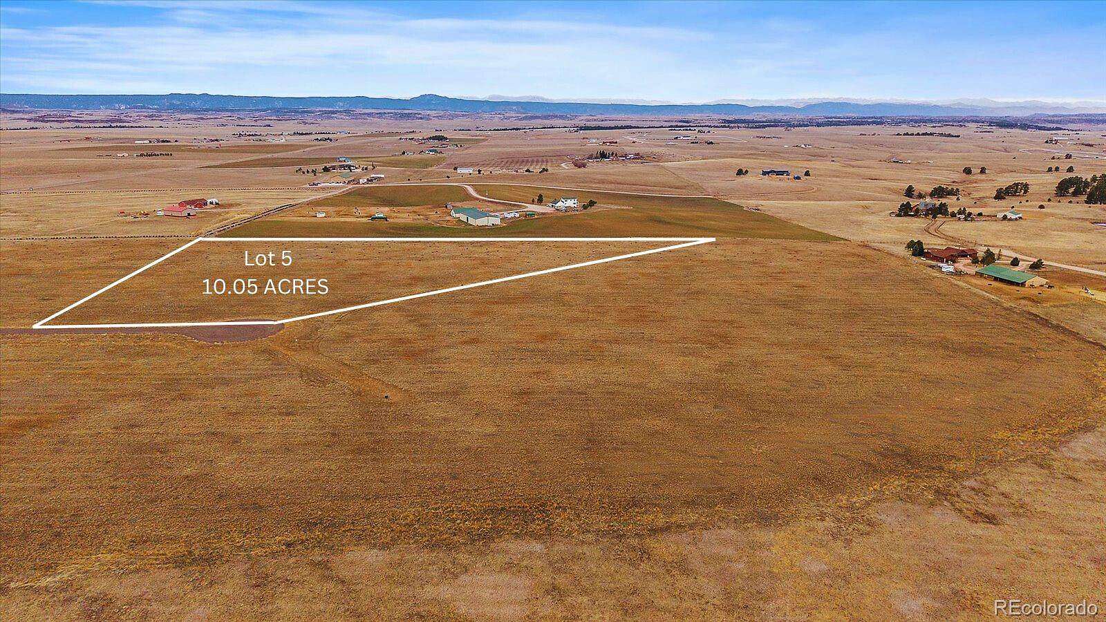 10 Acres of Land for Sale in Elizabeth, Colorado