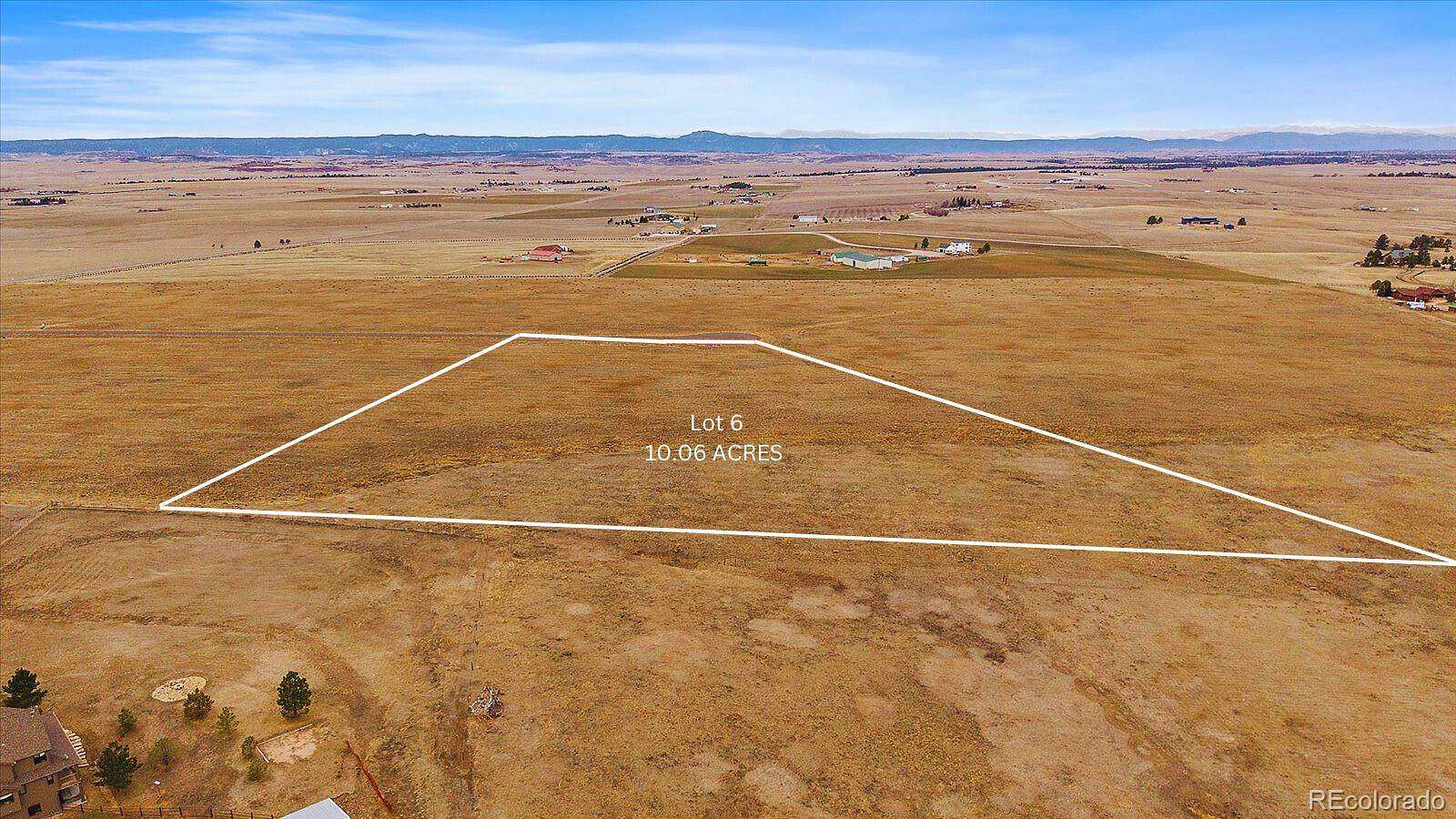 10 Acres of Land for Sale in Elizabeth, Colorado