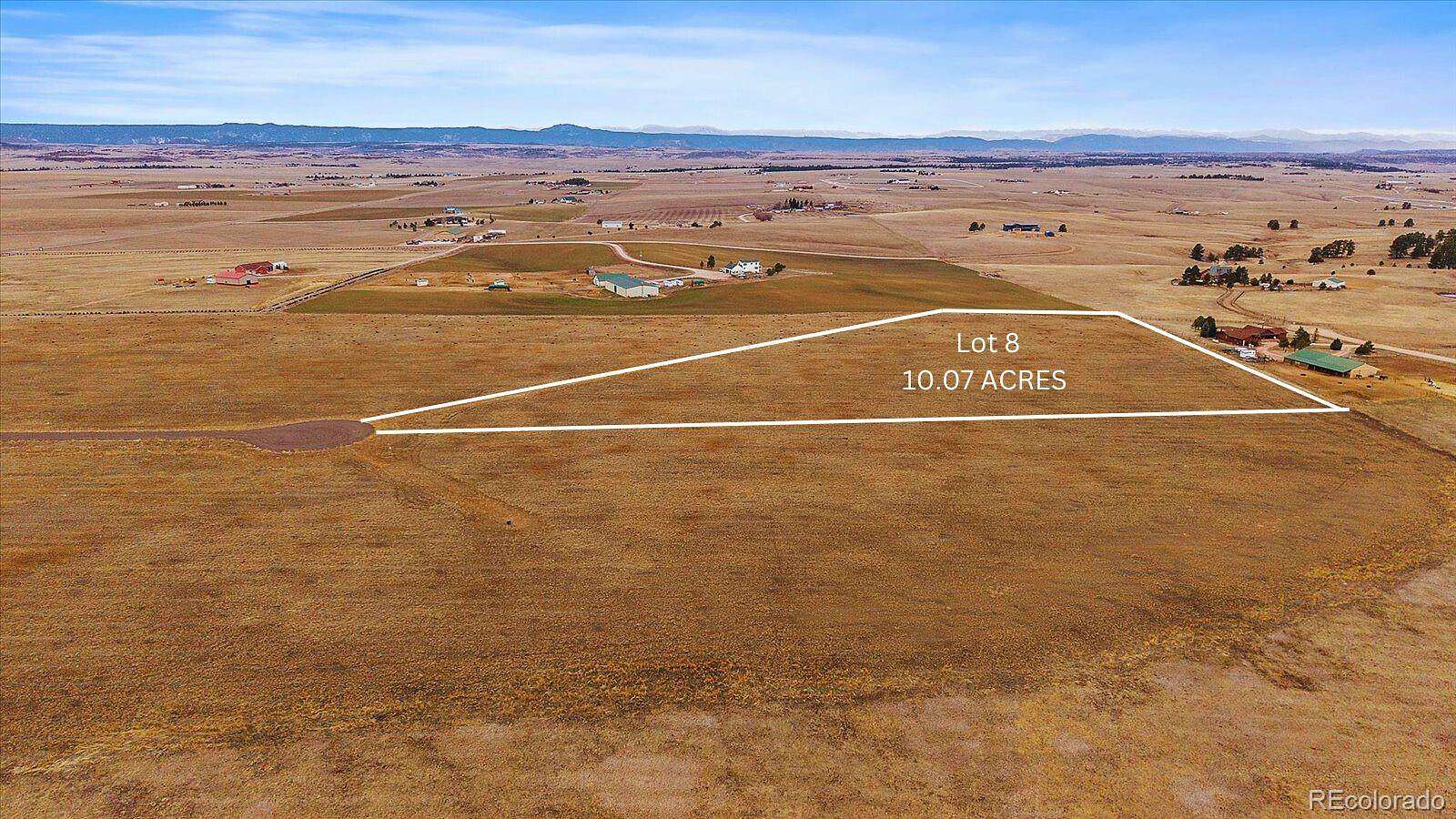 10 Acres of Land for Sale in Elizabeth, Colorado