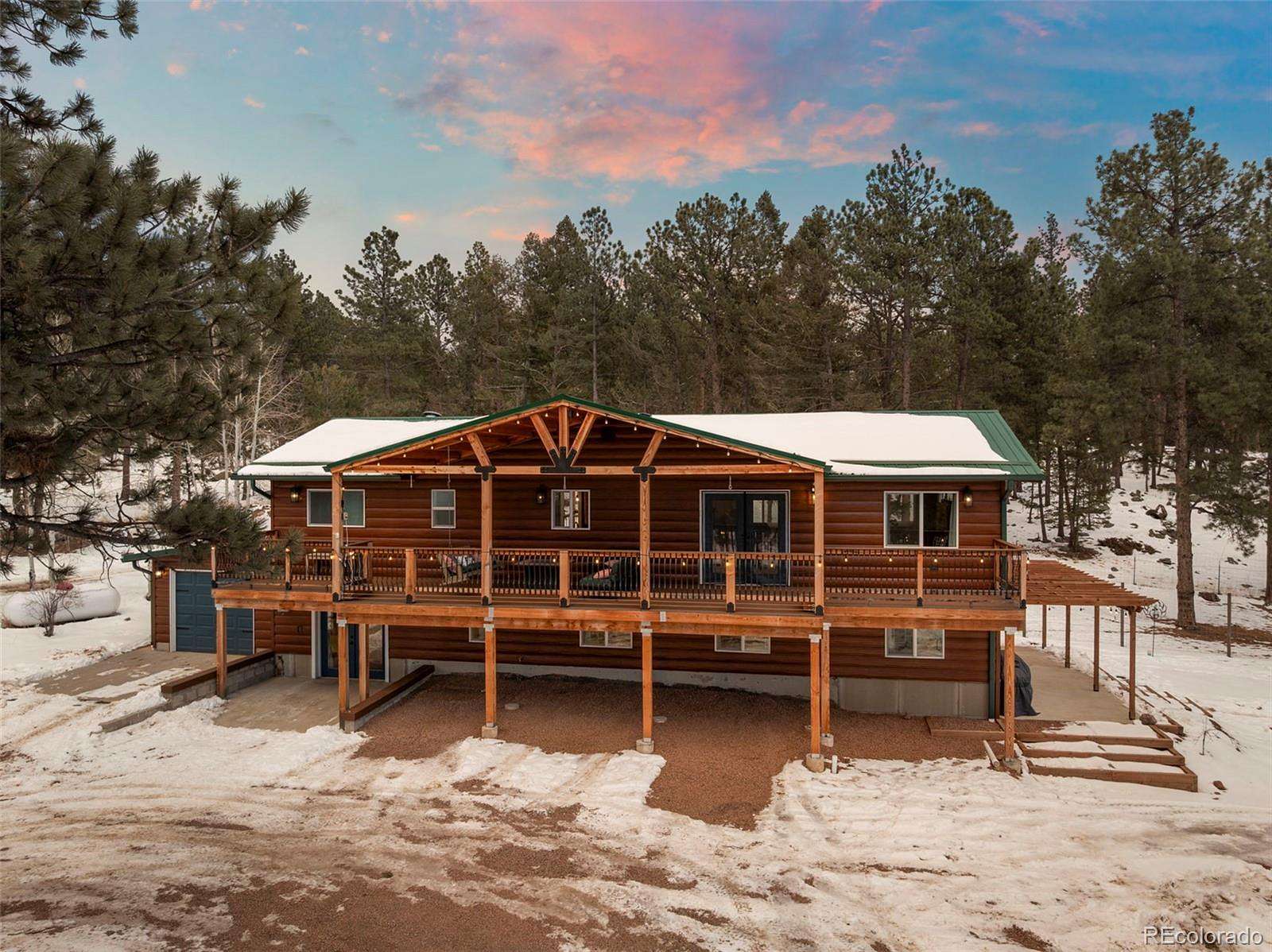 35 Acres of Recreational Land with Home for Sale in Florissant, Colorado