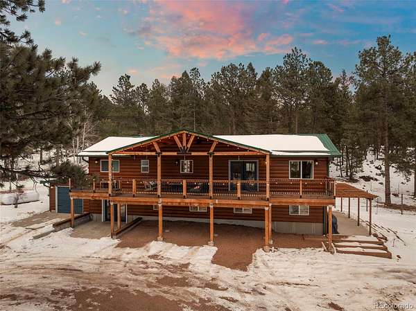 35 Acres of Recreational Land with Home for Sale in Florissant, Colorado