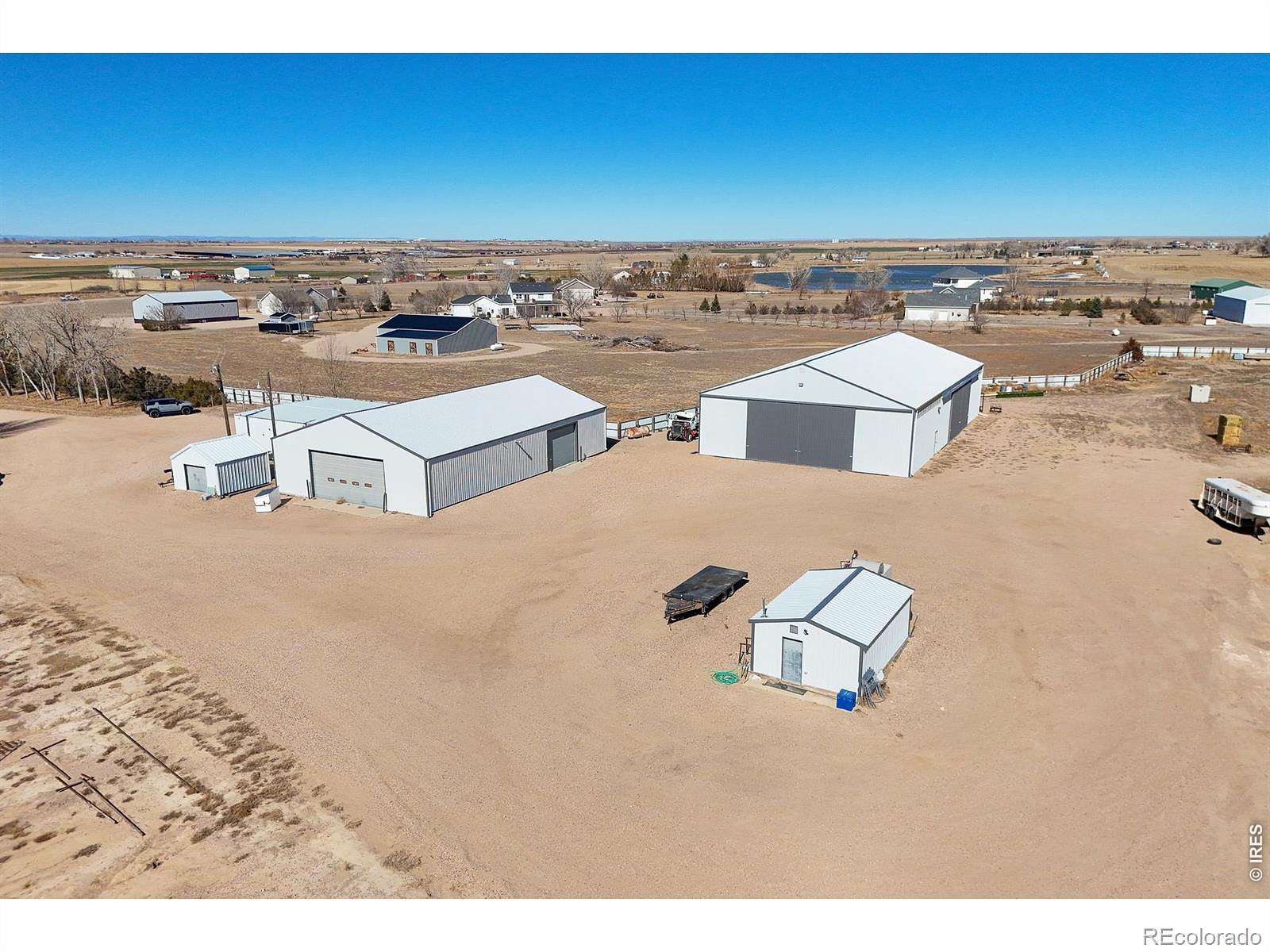 12 Acres of Land with Home for Sale in Eaton, Colorado