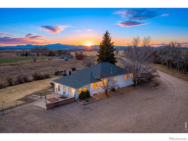 12 Acres of Land with Home for Sale in Eaton, Colorado