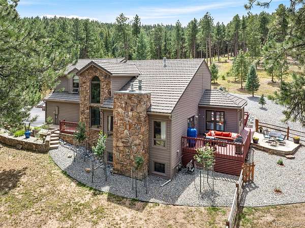 11.4 Acres of Land with Home for Sale in Evergreen, Colorado