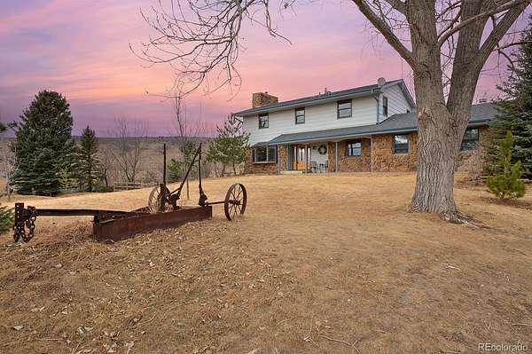 40 Acres of Land with Home for Sale in Berthoud, Colorado