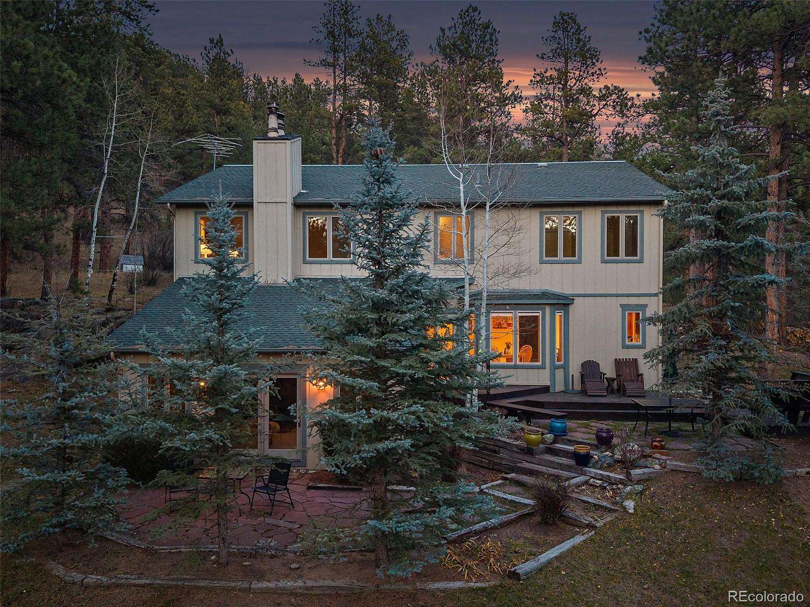 10 Acres of Land with Home for Sale in Evergreen, Colorado