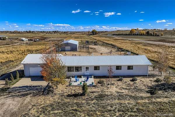 10 Acres of Land with Home for Sale in Berthoud, Colorado