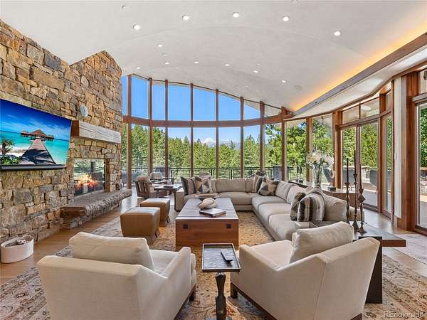 8.7 Acres of Land with Home for Sale in Evergreen, Colorado