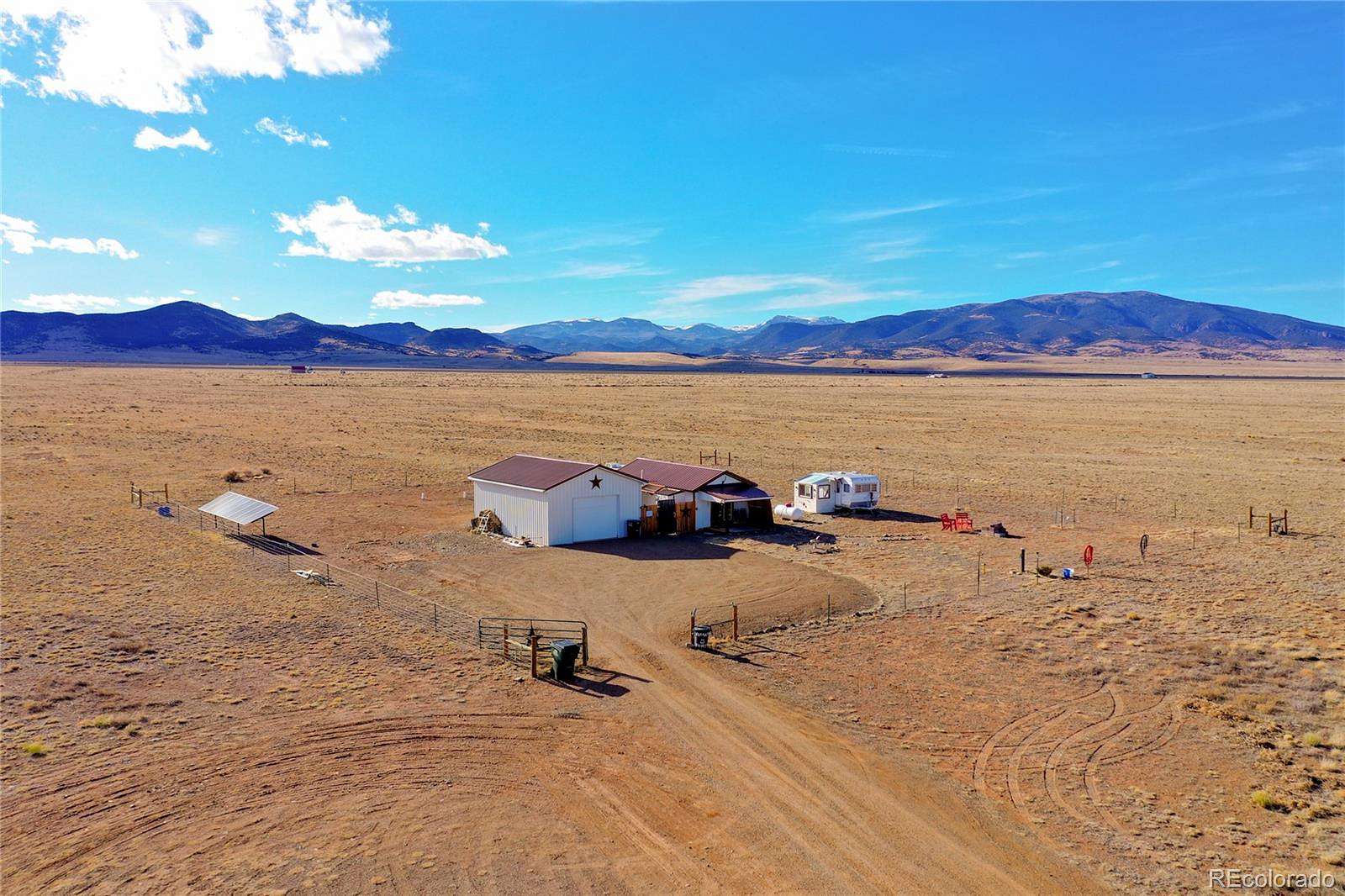 40 Acres of Recreational Land with Home for Sale in La Jara, Colorado