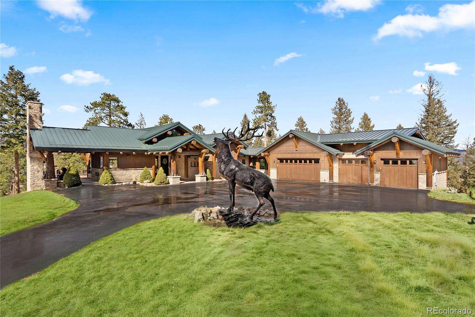 8.15 Acres of Land with Home for Sale in Evergreen, Colorado