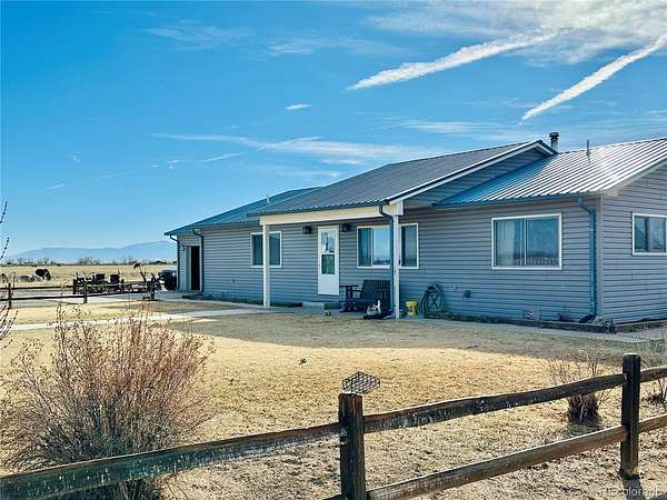 16.3 Acres of Land with Home for Sale in Monte Vista, Colorado