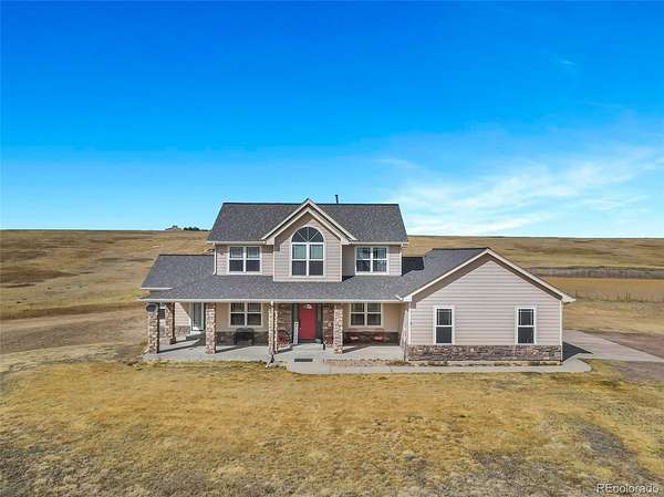 35.3 Acres of Agricultural Land with Home for Sale in Elizabeth, Colorado