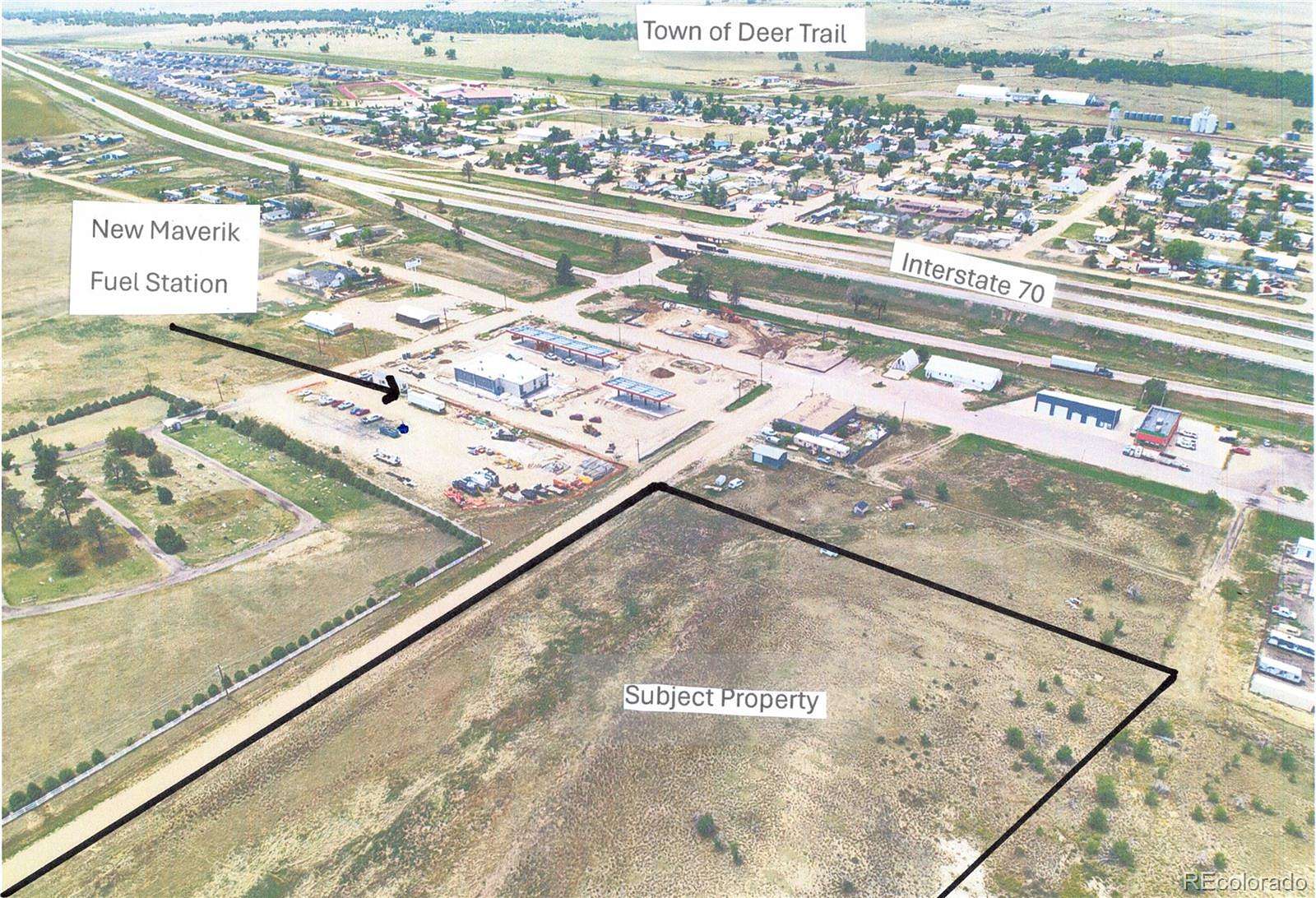 22 Acres of Mixed-Use Land for Sale in Deer Trail, Colorado