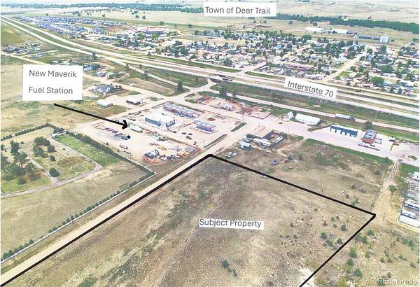 22 Acres of Mixed-Use Land for Sale in Deer Trail, Colorado