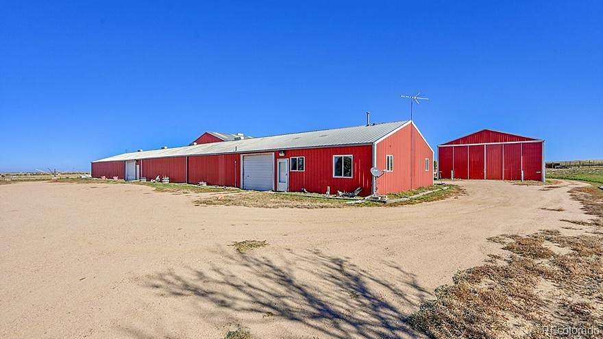 38.2 Acres of Agricultural Land with Home for Sale in Watkins, Colorado