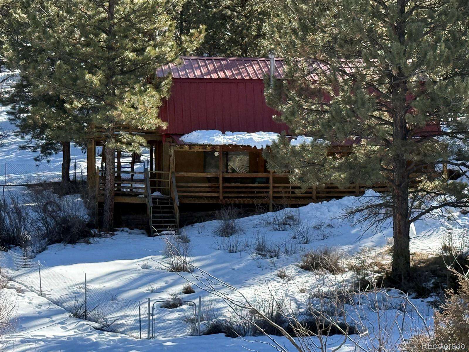 5 Acres of Land with Home for Sale in Villa Grove, Colorado