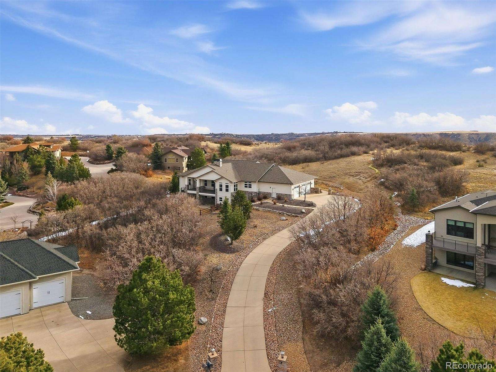 1.64 Acres of Land with Home for Sale in Castle Rock, Colorado