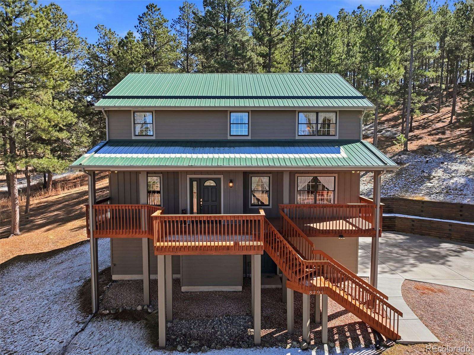 10.7 Acres of Land with Home for Sale in Colorado Springs, Colorado