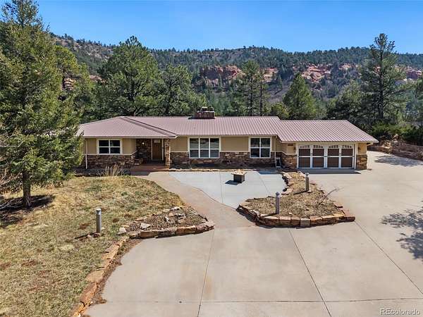4.67 Acres of Land with Home for Sale in Colorado Springs, Colorado
