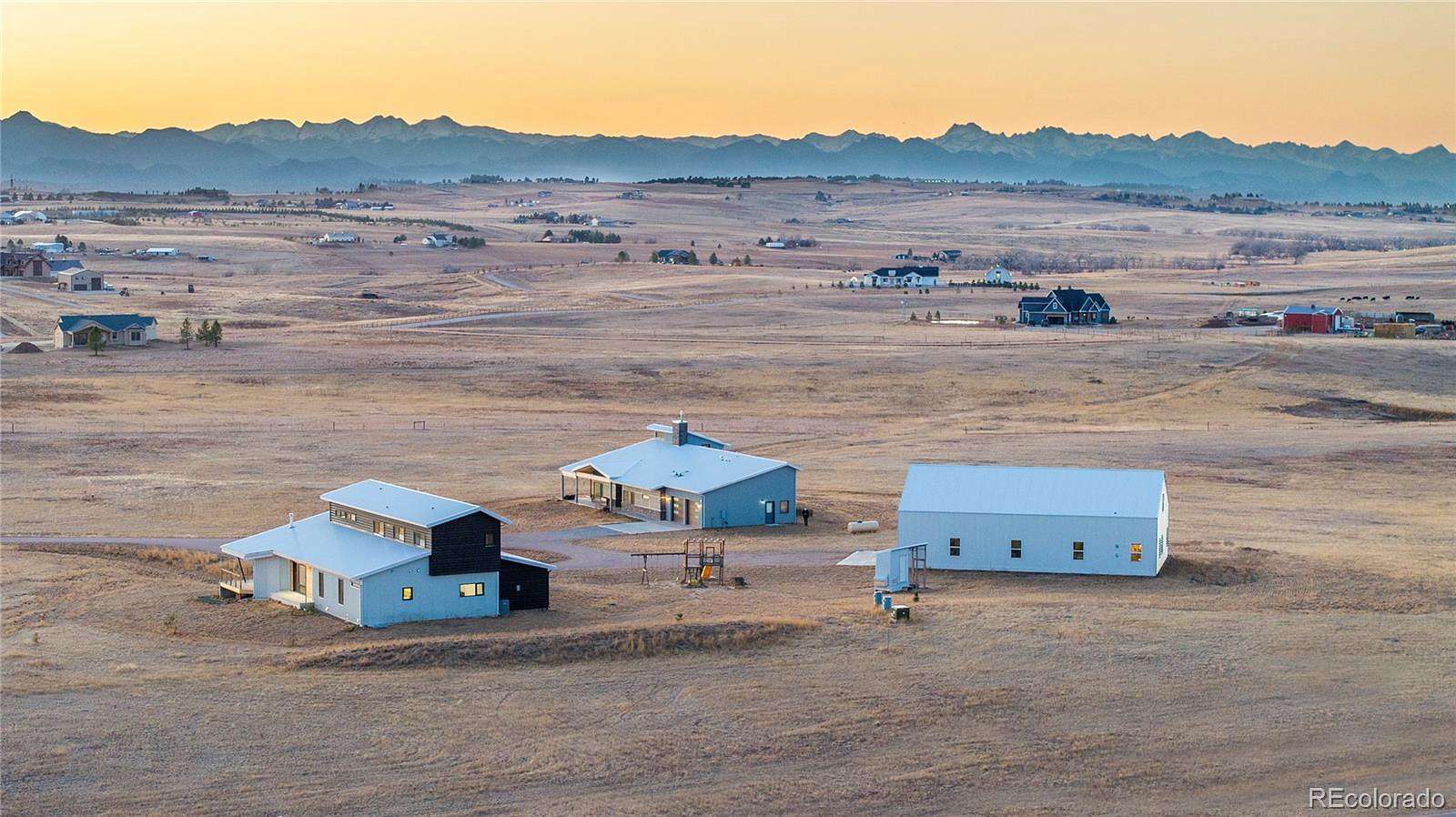 35.3 Acres of Recreational Land with Home for Sale in Parker, Colorado