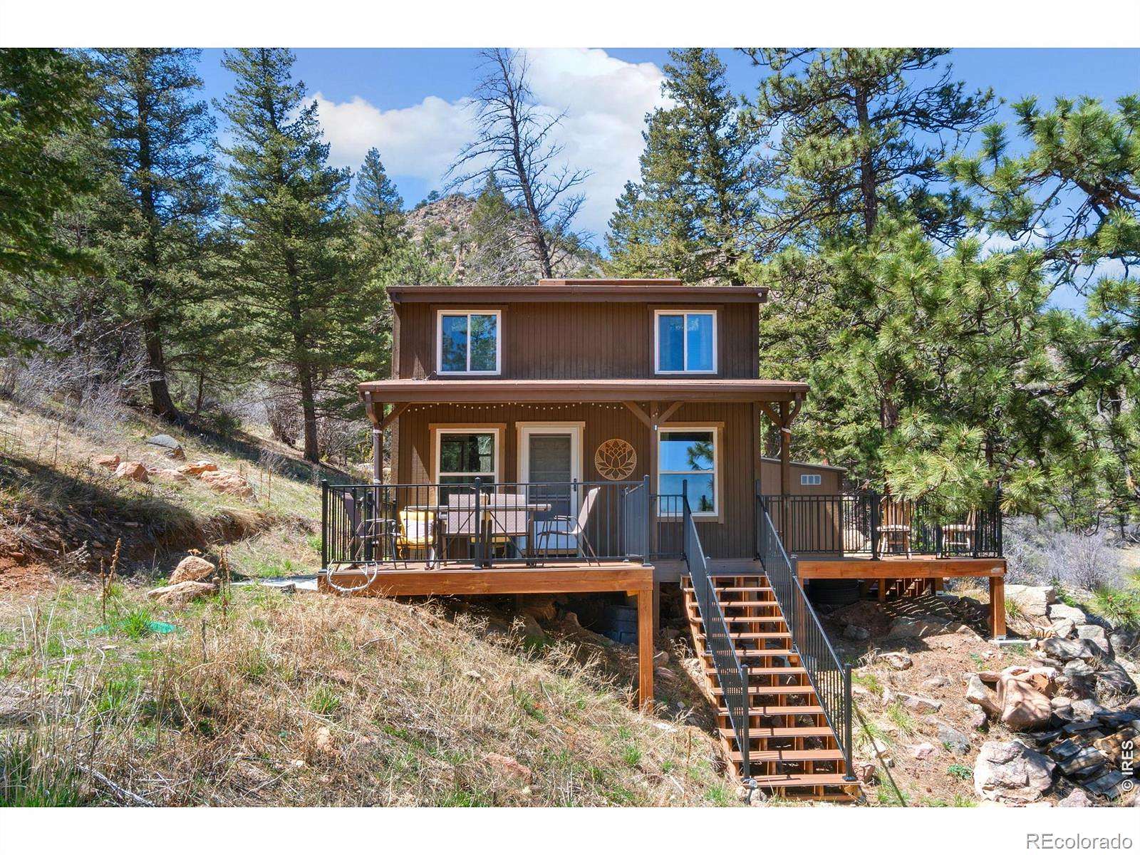 35.4 Acres of Recreational Land with Home for Sale in Livermore, Colorado