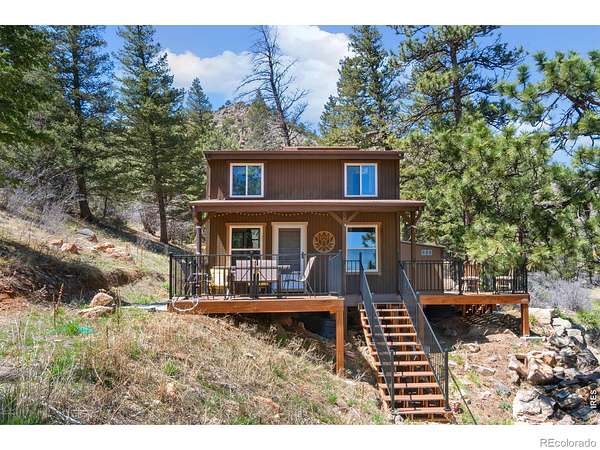 35.4 Acres of Recreational Land with Home for Sale in Livermore, Colorado