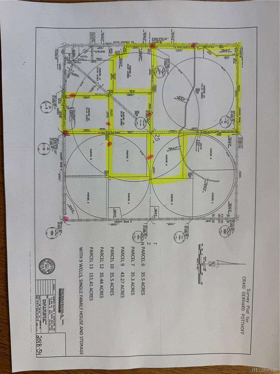 151 Acres of Agricultural & Residential Land for Sale in Wiggins, Colorado