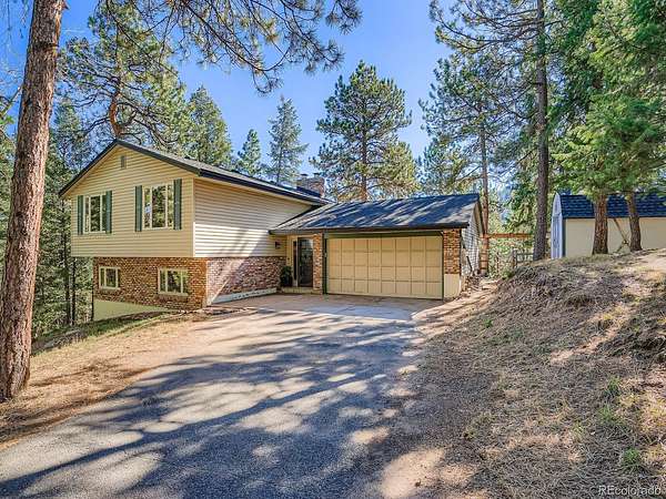 1.68 Acres of Land with Home for Sale in Evergreen, Colorado