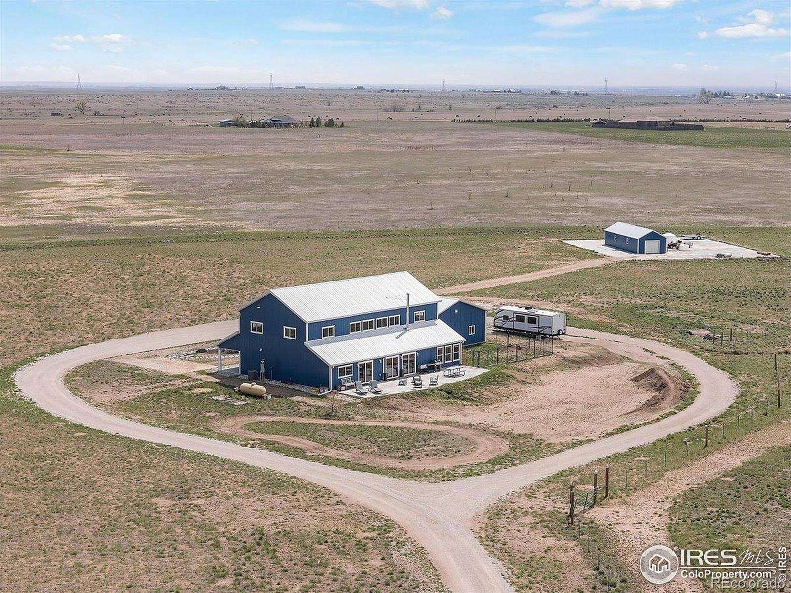 20.5 Acres of Land with Home for Sale in Wellington, Colorado