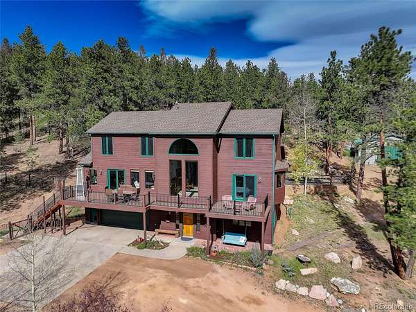 5.7 Acres of Land with Home for Sale in Pine Grove, Colorado