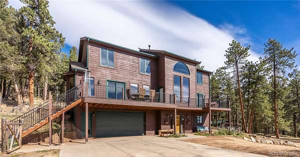 5.7 Acres of Land with Home for Sale in Pine Grove, Colorado