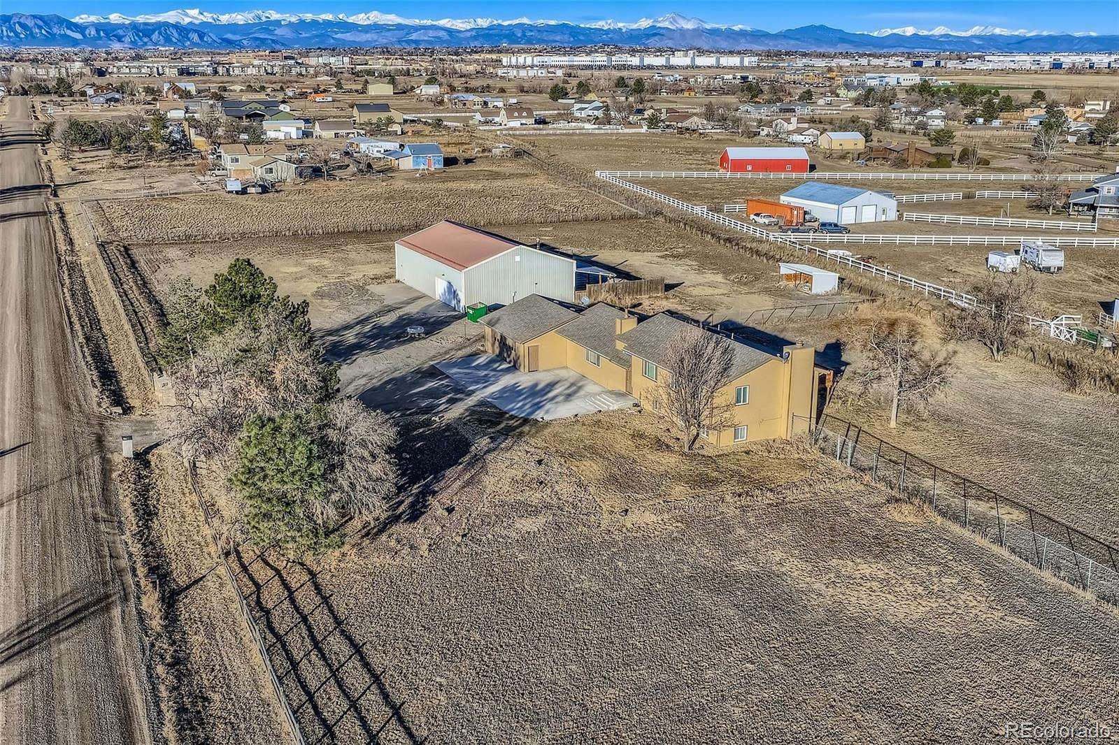 2.59 Acres of Land with Home for Sale in Brighton, Colorado