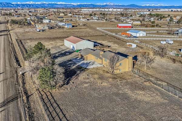 2.59 Acres of Land with Home for Sale in Brighton, Colorado