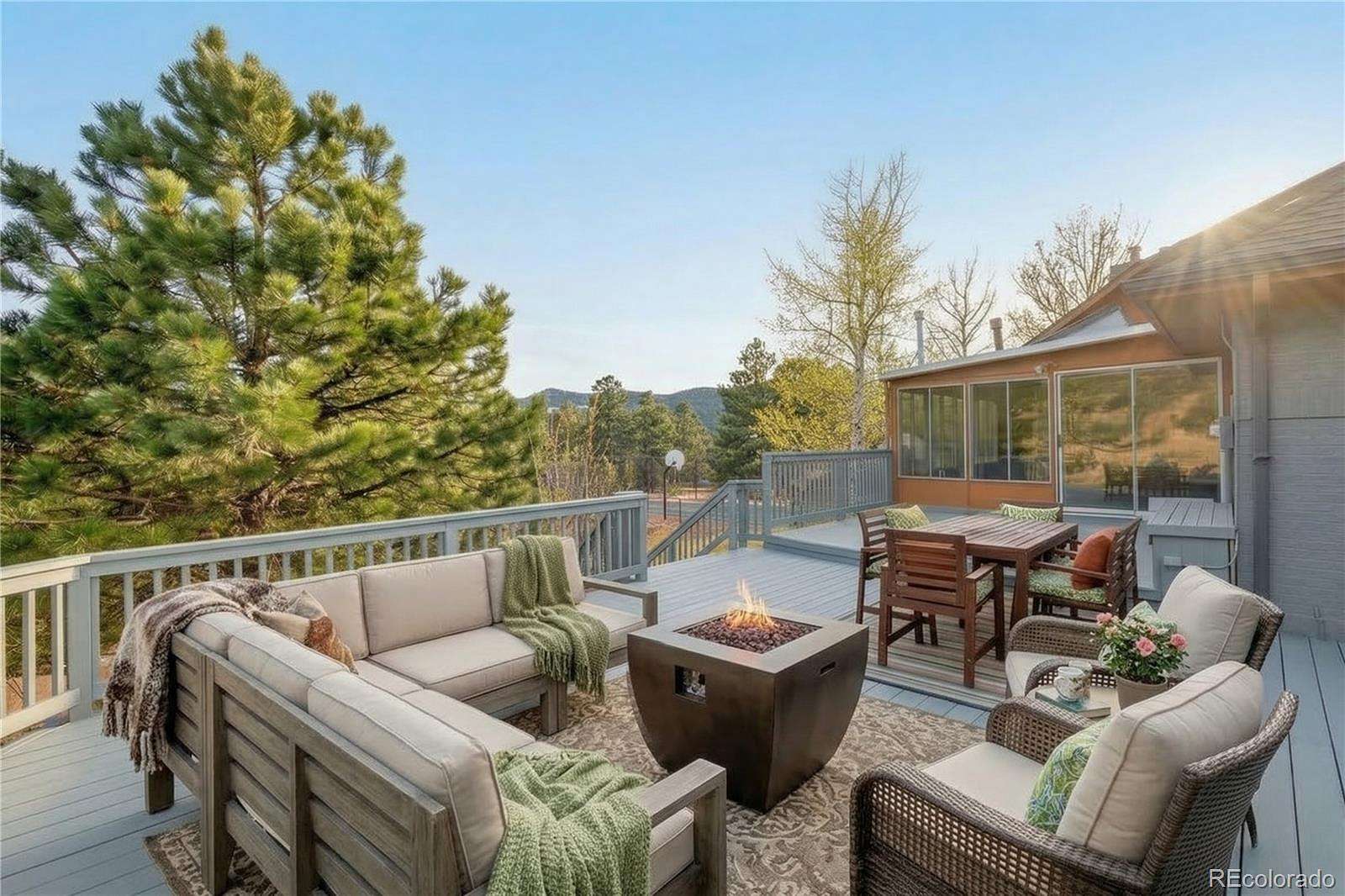 17 Acres of Land with Home for Sale in Indian Hills, Colorado