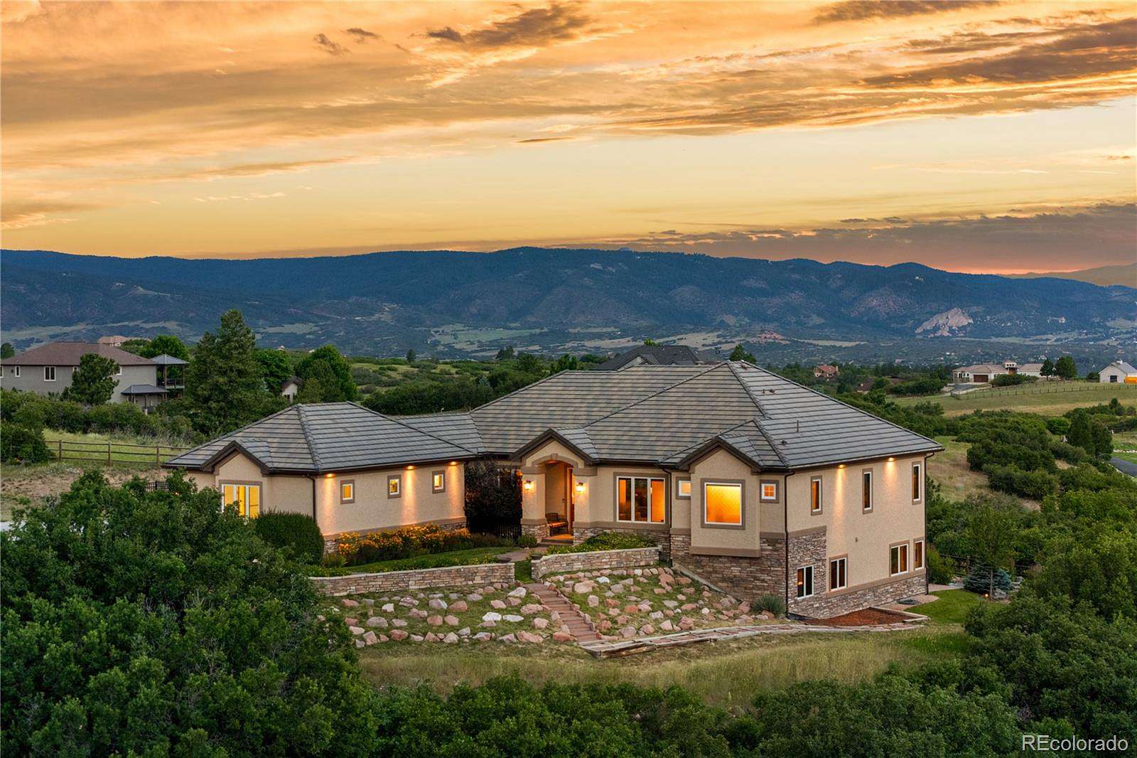 5.4 Acres of Land with Home for Sale in Castle Rock, Colorado