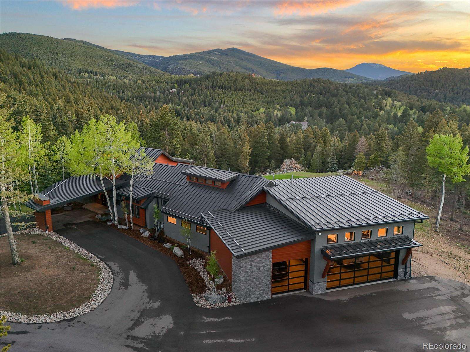7.76 Acres of Land with Home for Sale in Evergreen, Colorado