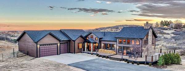 36.8 Acres of Land with Home for Sale in Sedalia, Colorado