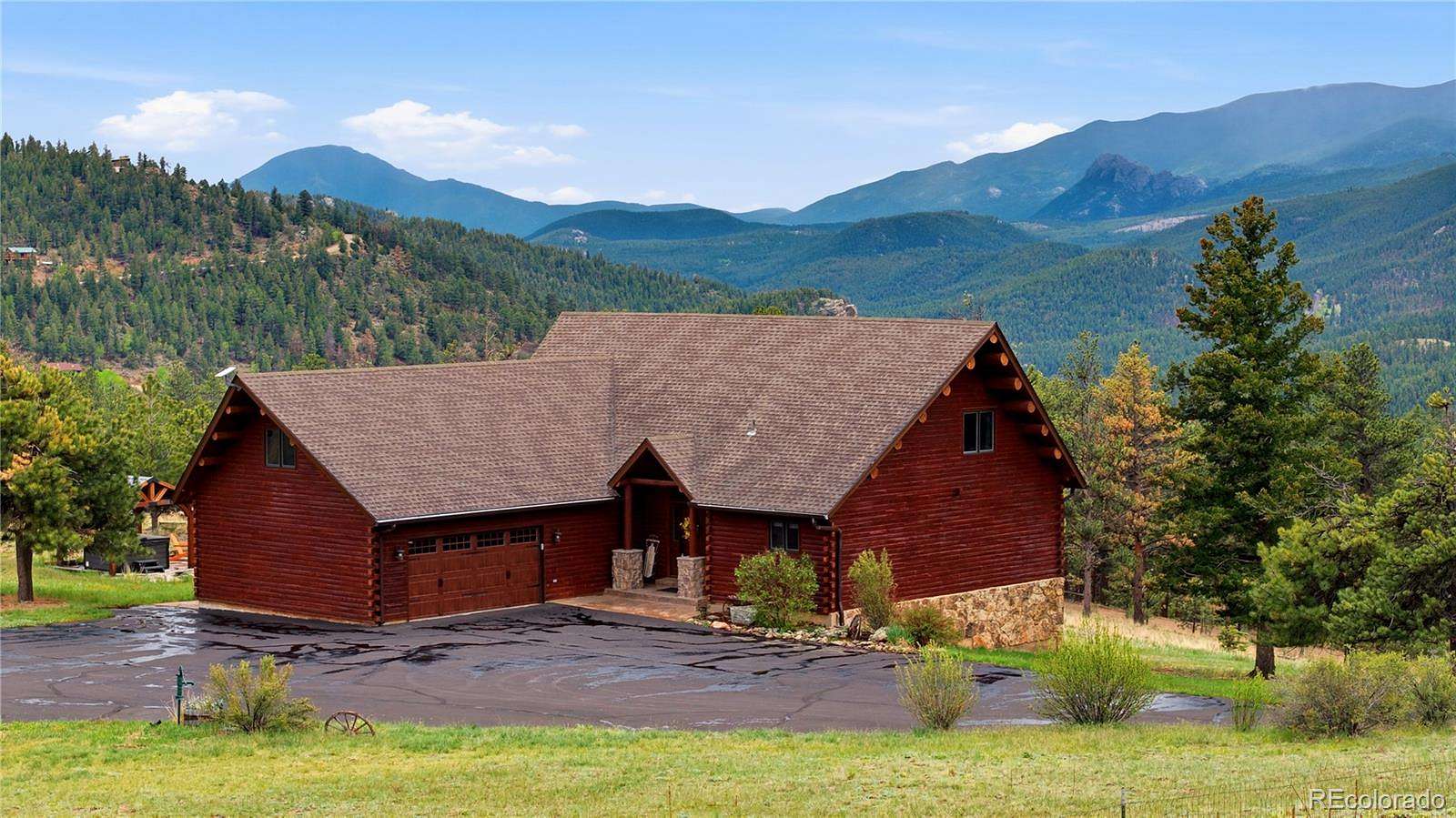 35.2 Acres of Recreational Land with Home for Sale in Bailey, Colorado