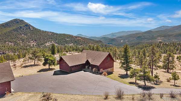 35.2 Acres of Recreational Land with Home for Sale in Bailey, Colorado