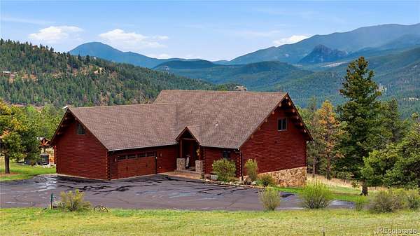 35.2 Acres of Recreational Land with Home for Sale in Bailey, Colorado