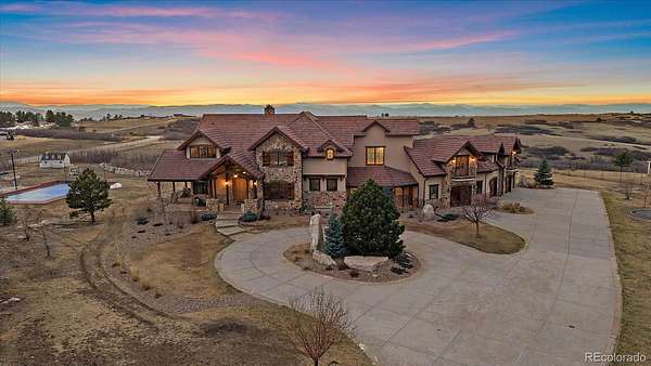 1.8 Acres of Land with Home for Sale in Castle Pines, Colorado