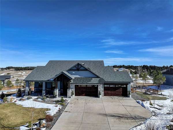 2.5 Acres of Land with Home for Sale in Colorado Springs, Colorado