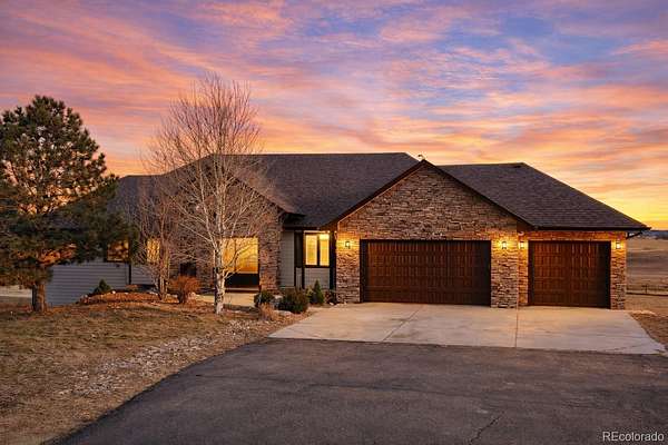 5 Acres of Land with Home for Sale in Elizabeth, Colorado