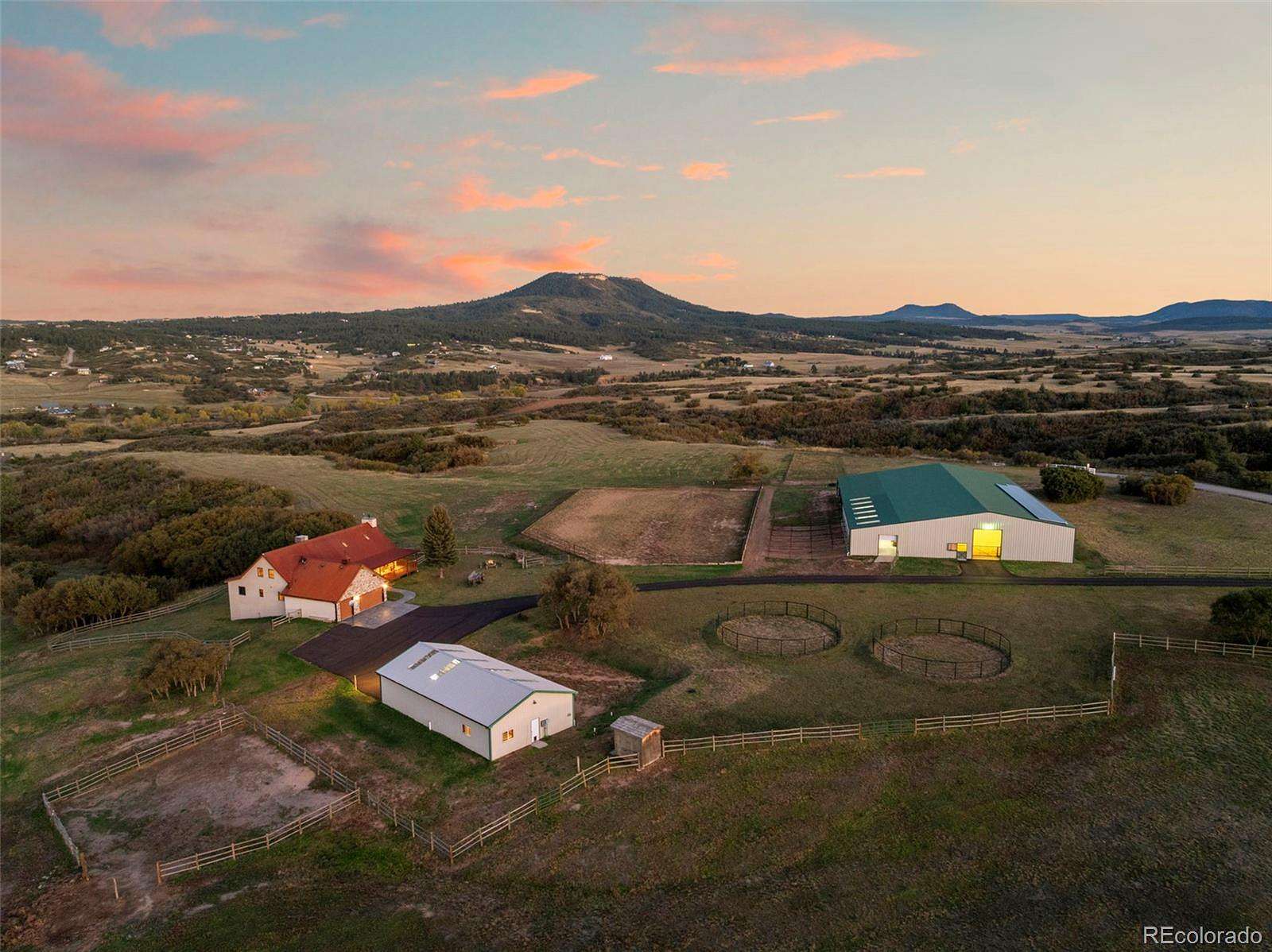 35 Acres of Land with Home for Sale in Sedalia, Colorado