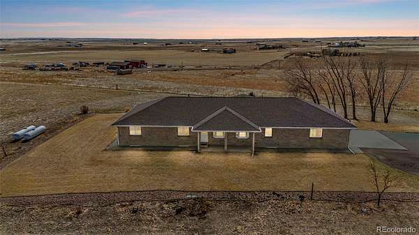 40.3 Acres of Recreational Land with Home for Sale in Bennett, Colorado