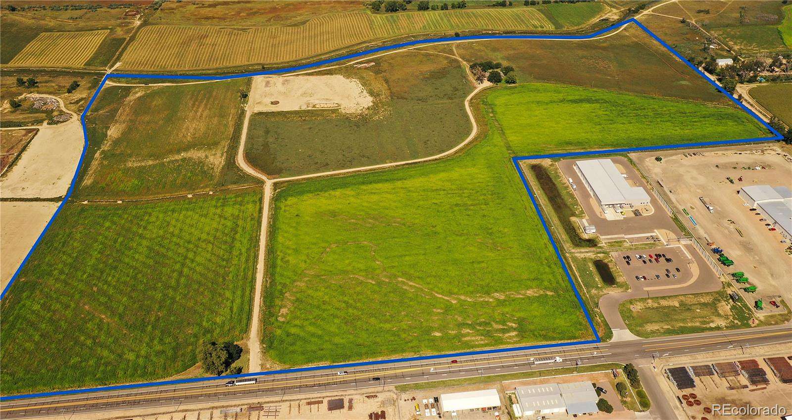 98.2 Acres of Land with Home for Sale in Fort Morgan, Colorado