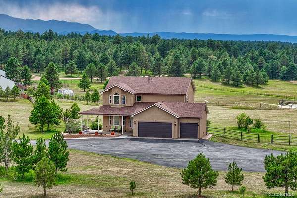 5 Acres of Land with Home for Sale in Colorado Springs, Colorado