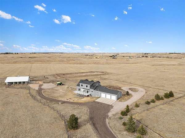39 Acres of Land with Home for Sale in Franktown, Colorado